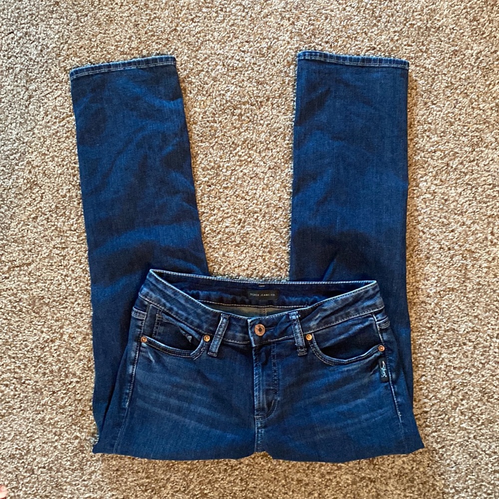 Silver Suki Cropped Capri Jeans